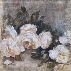 LES ROSES BLA (120x120cm) LES ROSES BLA (120x120cm)